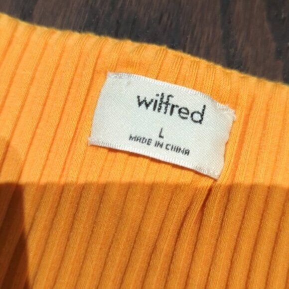 Wilfred Orange Crop Top - Picture 5 of 7